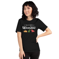 Weiner Dog Themed Clothes - Gifts for Dachshund Dog Moms & Lovers - Funny Canine Tee Shirts For Humans - I'm A Simple Woman T-Shirt - Black