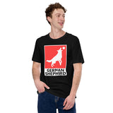 German Shepherd Dog Themed Clothes & Attire - Gifts for GSD K9 Dog Lovers - Funny Canine Tee Shirts For Humans - GSD Training T-Shirt - Black