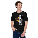 German Shepherd Dog Themed Clothes & Attire - Gifts for K9 Dog Moms, Dads & Lovers - My GSD Tilts Its Head Just Like You Do T-Shirt - Black