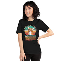 Corgi Dog Themed Clothes, Attire - Gifts for Dog Moms & Lovers - Funny Canine Tee Shirts, Outfit For Humans - Aunt & Corgi Mom T-Shirt - Black