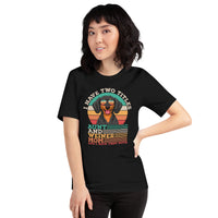 Weiner Dog Themed Clothes & Attire - Gifts for Dachshund Dog Lovers - Funny Canine Tee Shirts For Humans - Aunt And Weiner Mom T-Shirt - Black