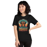Weiner Dog Themed Clothes & Attire - Gifts for Dachshund Dog Lovers - Funny Canine Tee Shirts For Humans - Aunt And Weiner Mom T-Shirt - Black