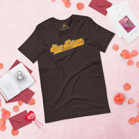 Vintage San Diego Baseball Fanatic Shirt: Ideal Gifts for Him & Her, Baseball Lovers & Enthusiasts - Retro Style Game Day Shirt - Brown