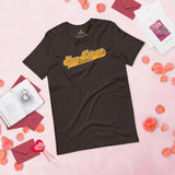 Vintage San Diego Baseball Fanatic Shirt: Ideal Gifts for Him & Her, Baseball Lovers & Enthusiasts - Retro Style Game Day Shirt - Brown
