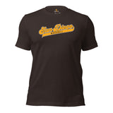 Vintage San Diego Baseball Fanatic Shirt: Ideal Gifts for Him & Her, Baseball Lovers & Enthusiasts - Retro Style Game Day Shirt - Brown