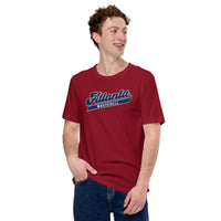 Vintage Atlanta Baseball Fanatic Shirt: Gift Ideas for Him & Her, Baseball Lovers & Enthusiasts - Game Day Tees for Men & Women - Cardinal