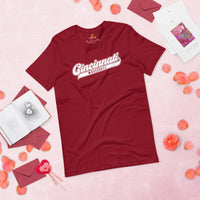 Vintage Cincinnati Baseball Fanatic Shirt: Gift Ideas for Him & Her, Baseball Lovers & Enthusiasts - Game Day Tees for Men & Women - Cardinal