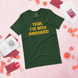 Green Bay Football Fanatic Vintage Graphic T-Shirt: Ideal Gift for Football Fans - Game Day Shirt - Yeah, I've Been Immunized Shirt - Forest