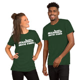 New York Football Fanatic Vintage Graphic T-Shirt: Ideal Gifts for Football Fans - Game Day Shirt - Funny Married Into This Shirt - Forest, Unisex