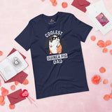 Coolest Guinea Pig Dad Furry Potato T-Shirt - Guinea Pig Whisperer & Lovers Shirt - Gift for Cavy, Hamster, Rodent Dad & Pet Owners - Navy