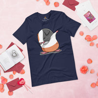 Adorable Dabbing Guinea Pig T-Shirt - Furry Potato Shirt - Cavy Whisperer & Lovers Tee - Ideal Gift for Rodent Dad/Mom & Pet Owners - Navy
