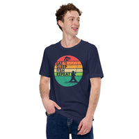 Fishing & PFG T-Shirt - Ideal Gift for Fisherman - Bass Masters & Pros Shirt - Fly Fishing Shirt - Eat Sleep Fish Repeat Shirt - Navy