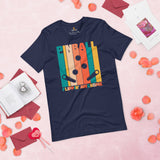 Christmas & Birthday Gift for Him & Her, A Typical Gamer - Arcade Video Game T-Shirt - Retro Pinball Flippin' Awesome Aesthetic Shirt - Navy