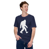 Video Game T-Shirt - Christmas & Birthday Gaming Gift For Him, A Typical Gamer - Bigfoot, Sasquatch The Circle Game Gotcha Meme Shirt - Navy