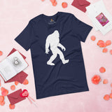 Video Game T-Shirt - Christmas & Birthday Gaming Gift For Him, A Typical Gamer - Bigfoot, Sasquatch The Circle Game Gotcha Meme Shirt - Navy