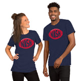 Nashville, Tennessee Football Fanatic Vintage Graphic T-Shirt: Gift Ideas for Him & Her, Football Fans - Retro Style Game Day Shirt - Navy, Unisex