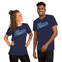 Vintage Tampa Bay Baseball Fanatic Shirt: Ideal Gifts for Him & Her, Baseball Lovers & Enthusiasts - Retro Style Game Day Shirt - Navy, Unisex