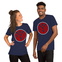Vintage Washington Baseball Emblem Fanatic T-Shirt: Gift Ideas for Him & Her, Baseball Lovers & Enthusiasts - Retro Style Game Day Tee - Navy, Unisex