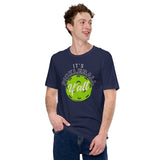 Pickleball T-Shirt - Pickle Ball Sport Outfit, Clothes For Men & Women - Gifts for Pickleball Players - Funny It's Pickleball Y'all Tee - Navy