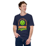 Pickleball T-Shirt - Pickle Ball Sport Outfit, Clothes For Men & Women - Gifts for Pickleball Players - Stay Out Of The Kitchen Tee - Navy