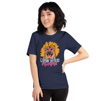 German Shepherd Dog Themed Clothes - Gifts for GSD K9 Dog Moms & Lovers - Funny Canine Tee Shirts For Humans - GSD Momma T-Shirt - Navy
