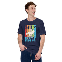 German Shepherd Dog Themed Clothes - Gifts for GSD K9 Dog Moms, Dads & Lovers - Canine Tee Shirts For Humans - Haters Gonna Hate Shirt - Navy