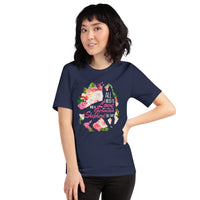 German Shepherd Dog Themed Clothes & Attire - Gifts for G9 GSD Dog Moms, Dads & Lovers - All I Need Is Love & A German Shepherd T-Shirt - Navy