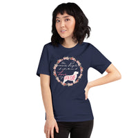 Golden Retriever Dog Themed Clothes - Gifts for Dog Lovers - Funny Canine Tee Shirts For Humans - The More I Love My Goldie T-Shirt - Navy