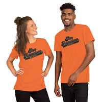 Vintage San Francisco Baseball Fanatic Shirt: Gift Ideas for Him & Her, Baseball Lovers & Enthusiasts - Retro Style Game Day Shirt - Orange, Unisex