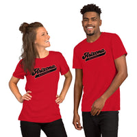 Vintage Arizona Baseball Fanatic Shirt: Gift Ideas for Him & Her, Baseball Lovers & Enthusiasts - Game Day Tees for Men & Women - Red, Unisex