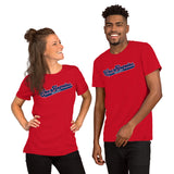 Vintage Los Anngeles Baseball Fanatic Shirt: Gift Ideas for Him & Her, Baseball Lovers & Enthusiasts - Game Day Tees for Men & Women - Red, Unisex