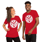 Vintage St. Louis Baseball Emblem Fanatic T-Shirt: Gift Ideas for Him & Her, Baseball Lovers & Enthusiasts - Retro Style Game Day Shirt - Red, Unisex