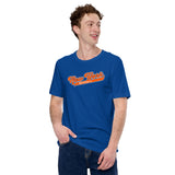 Vintage New York Baseball Fanatic Shirt: Ideal Gifts for Him & Her, Baseball Lovers & Enthusiasts - Retro Game Day Shirt - True Royal