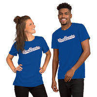 Vintage Los Angeles Baseball Fanatic Shirt: Ideal Gifts for Him & Her, Baseball Lovers & Enthusiasts - Retro Game Day Shirt - True Royal, Unisex