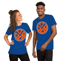Vintage New York Baseball Emblem Fanatic T-Shirt: Gift Ideas for Him & Her, Baseball Lovers & Enthusiasts - Retro Game Day Shirt - True Royal