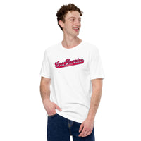Vintage Los Angeles Baseball Fanatic Shirt: Ideal Gifts for Him & Her, Baseball Lovers & Enthusiasts - Retro Style Game Day Shirt - White