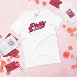 Vintage Philadelphia Baseball Fanatic Shirt: Gift Ideas for Him & Her, Baseball Lovers & Enthusiasts - Retro Style Game Day Shirt - White
