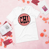 Christmas Gift Ideas for Basketball Lovers, Coach & Players - Senior Night, Game Outfit & Attire - Chicago Basketball Fanatic T-Shirt - White