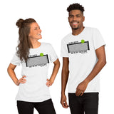 Pickleball Bibble Verse T-Shirt - Pickle Ball Sport Outfit - Gifts for Pickleball Players - The Net Giveth And The Net Taketh Away Tee - White, Unisex