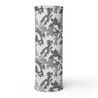 Versatile Marine Camouflage Neck Gaiter | Seamless Tubular Snood and Scarf, Headband, Wristband | Outdoor Gear for Military Enthusiasts as a seamless tubular snood perfect for outdoor activities such as fishing, hunting, camping, trekking, rock climbing... or for outdoor sports such as dirtbike, mtb, competitive team shooting sports such as paintballs, airsoft... and more.