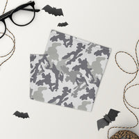Versatile Marine Camouflage Neck Gaiter | Seamless Tubular Snood and Scarf, Headband, Wristband | Outdoor Gear for Military Enthusiasts as a seamless tubular snood and scarf perfect for outdoor activities such as fishing, hunting, camping, trekking, rock climbing... or for outdoor sports such as dirtbike, mtb, competitive team shooting sports such as paintballs, airsoft... and more.