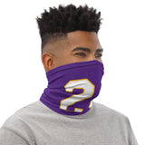Versatile Number 24 Kobe Neck Gaiter | Seamless Tubular Snood, Scarf, Headband | Headwear for Basketball Lovers and Outdoor Enthusiasts used as a style face covering, face shield, seamless tubular snood, scarf perfect for outdoor activities such as fishing, hunting, camping, trekking, rock climbing... or for outdoor sports such as basketball, mtb, dirtbike, paintballs, airsoft... and more.