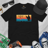 Video Game T-Shirt - Christmas & Birthday Gaming Gift For Him, A Gamer - Typical Gamer Shirt - Vinatge Where We Droppin Shirt - Black