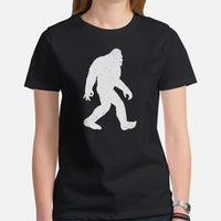 Video Game T-Shirt - Christmas & Birthday Gaming Gift For Him, A Typical Gamer - Bigfoot, Sasquatch The Circle Game Gotcha Meme Shirt - Black, Women