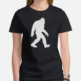 Video Game T-Shirt - Christmas & Birthday Gaming Gift For Him, A Typical Gamer - Bigfoot, Sasquatch The Circle Game Gotcha Meme Shirt - Black, Women