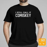 Vintage Baseball T-Shirt - Gift Ideas for Him & Her, Baseball Lovers & Enthusiasts - I Still Call It Comiskey Shirt - Game Day Tee - Black, Plus Size