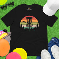 Disk Golf Shirt - Gift for Disc Golfer - Disk Golf Apparel, Disc Golf Attire - Disc Golf Presents, Disk Golf Gift Ideas - Disc Golf T-Shirt - Black