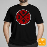 Vintage Washington Baseball Emblem Fanatic T-Shirt: Gift Ideas for Him & Her, Baseball Lovers & Enthusiasts - Retro Style Game Day Tee - Black, Plus Size