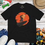 Weiner Dog Themed Clothes - Gifts for Cat & Dachshund Dog Moms, Dads & Lovers - Canine Tee Shirts For Humans - The Little King T-Shirt - Black